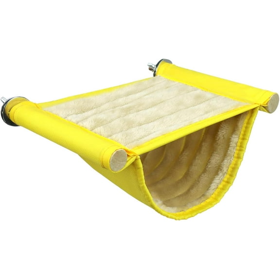 Warm Hanging Bird Cage Hammock, Soft Winter Bird Nest Bed, Snuggle Shelter Hut for Parrot Parakeet Budgies Cockatiel Finch Hamster Chinchilla
