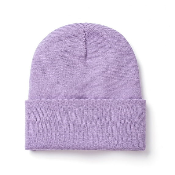 Warm Hats Satin Lined Hats for Men Women Solid Color Winter Warm Knitted Cuffed Silk Lined Slouchy Cap Comfortable Breathable Fashion Hats Lightweight Soft Beanie Hats Cozy Knitted Skull Cap