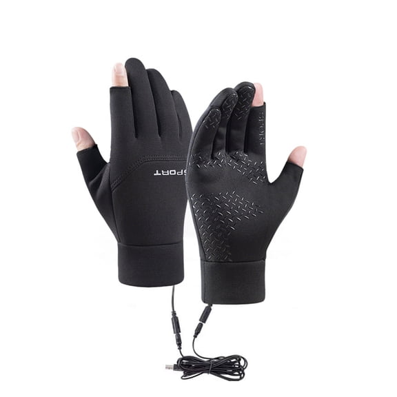 Warm Heated Gloves For Outdoor Recreationists Cold Weather Gloves With USB Rechargeable Function Cycling Fishing Winter
