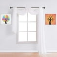 thumbnail image 1 of WARM HOME DESIGNS 18 Feet Sheer White Window Scarf. Valance Scarves are 55 x 216 Inches in Size. AM White 216, 1 of 3