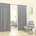 thumbnail image 1 of Warm Home Designs 2 Extra Large, Extra Wide Silver Grey Floor-To-Ceiling 108" x 108” Inch Room Divider Curtains.  N L Grey Wall 108, 1 of 6