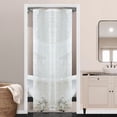 thumbnail image 1 of Warm Home Designs 36" W x 72" L Ivory Lace Shower Curtain. GR Ivory 36, 1 of 5