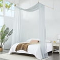 thumbnail image 1 of Warm Home Designs 55" W x 288" L Silver Bed Canopy for King Bed. BC Silver 288, 1 of 5