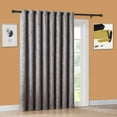 thumbnail image 1 of Warm Home Designs Grey Patio Door Curtain for Sliding Glass Door. Damask Extra Wide Curtain Panel., 1 of 6