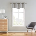 thumbnail image 1 of Warm Home Designs Scalloped Silver Valance. N Silver Scalloped Valance, 1 of 5