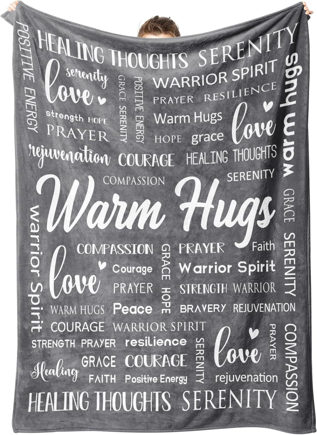 Letterboard Healing Blanket, Healing Gifts for Women and Men, Comfort  Items for Chemo Patients, Breast Cancer Gifts for WomenLetterboard Healing  Blanket, Healing Gifts for Women and Men