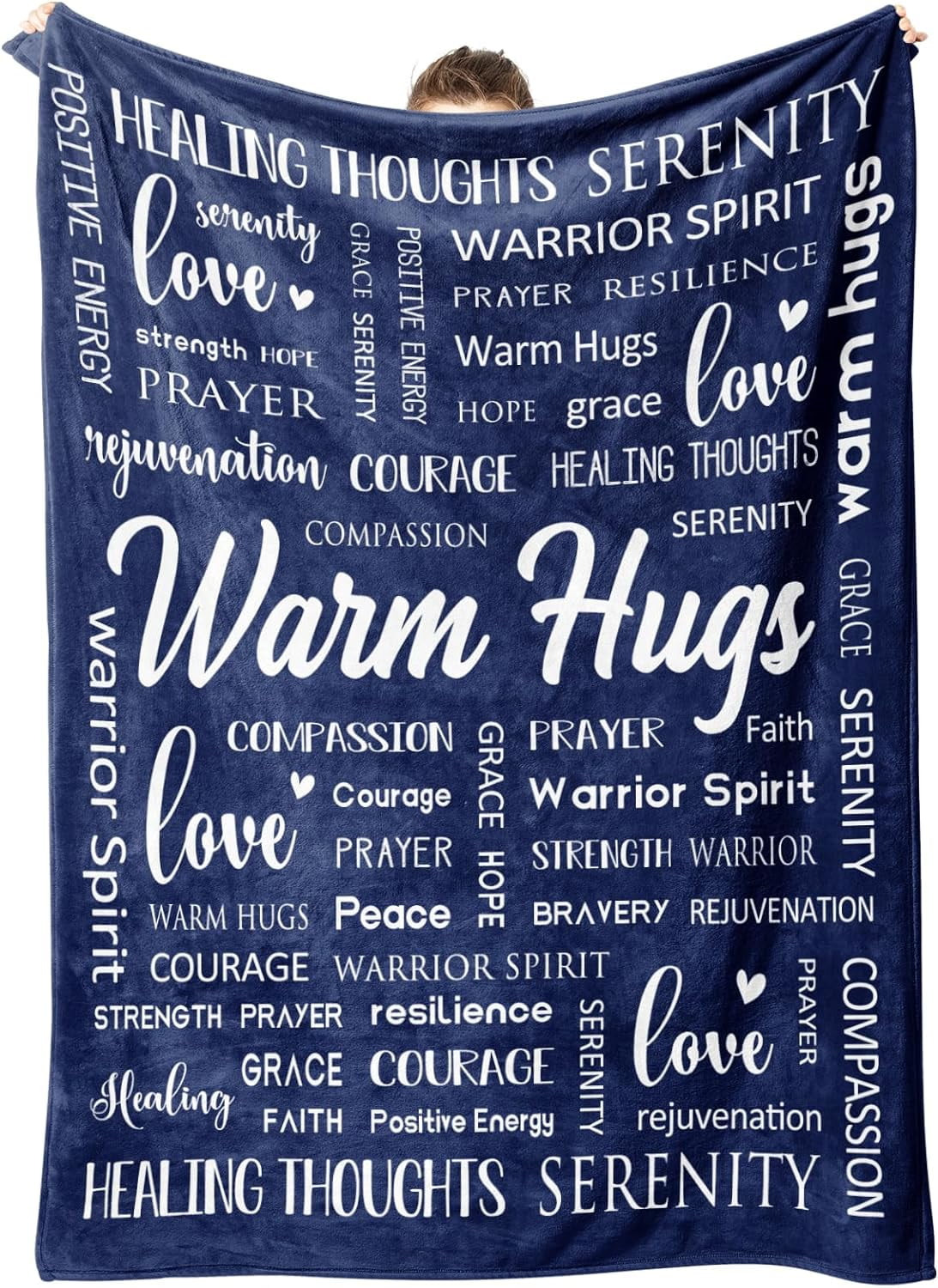 Warm Hugs Healing Blanket - Get Well Soon Gifts for Women Men, Breast ...
