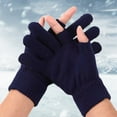 thumbnail image 1 of Warm Knit Acrylic Gloves Fall Winter Unisex Sub Finger Outdoor Screen Gloves Batch Women Gloves Mitten Mittens for Women Cold Weather Heated Winter Gloves Mittens Toddler Gloves Mitten Gloves Mittens, 1 of 6