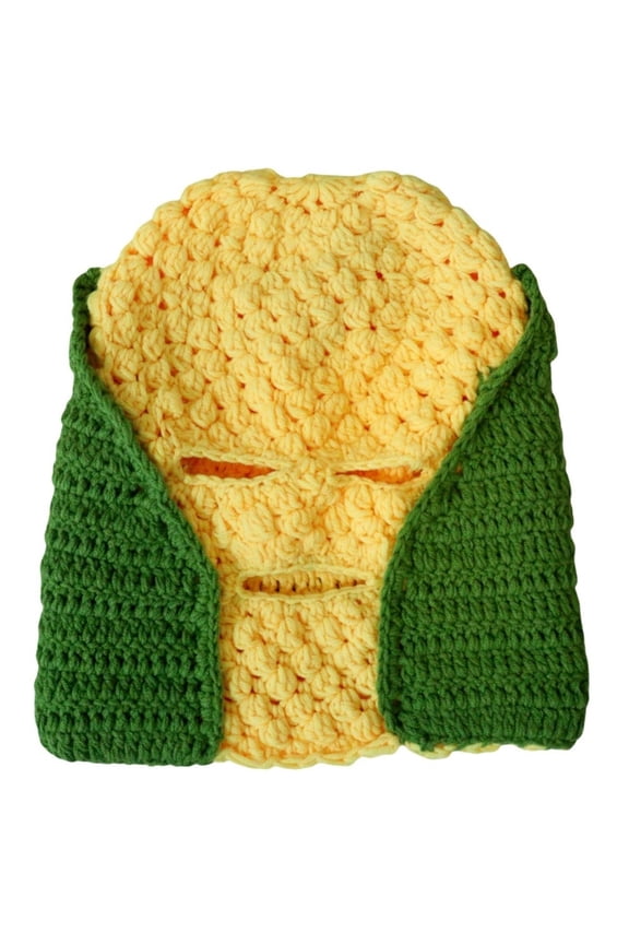 Warm Knitted Balaclava Hat for Women Men Fun Novelty Corn Balaclava Hat Outdoor Skiing Caps Facemask Pullover Hat