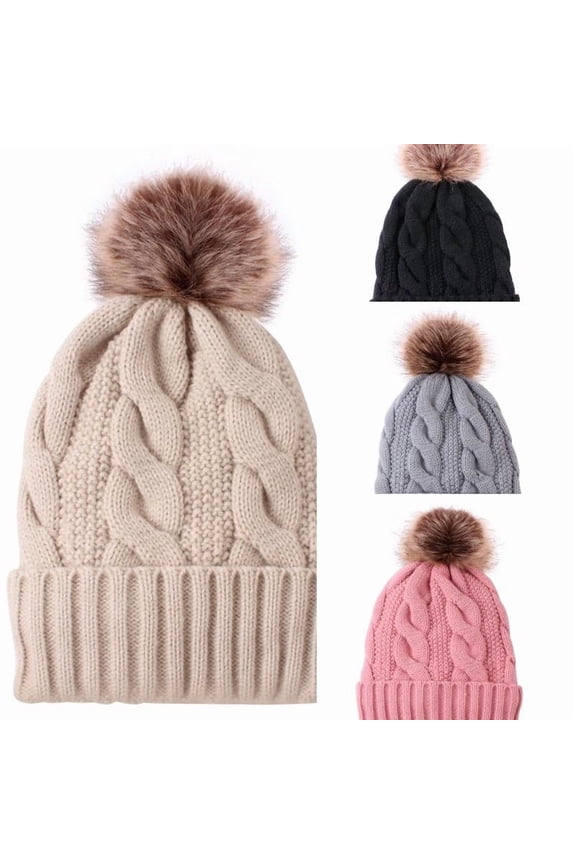Warm Knitted Winter Wool Baseball Caps Fashion Hemming Hat Women Keep Hats for Women Men Washed Baseball Hat Adjustable Cotton Sports Caps for Adults Outdoor Activities
