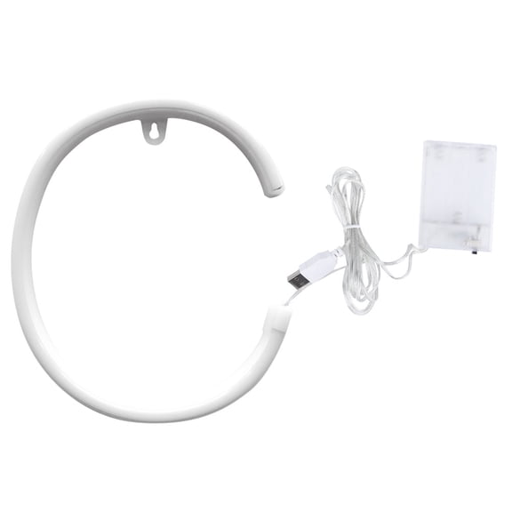 Warm LED Neon Light Letter Shape Decorative Lamp for Proposal Birthday Party Holiday C