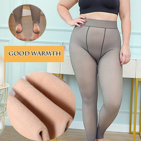 Warm ' Leg Leggings For Women Plus Size Translucent Legs Tights Thermal Winter Tights Pants Tights Women Winter Opaque Pantyhose Furry Tights for Women Tights for Women plus Size Lace Pantyhose Comfy