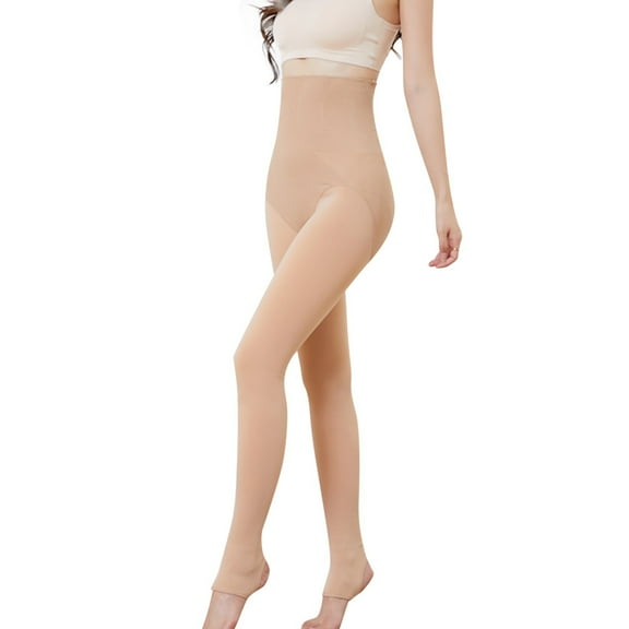 Warm Leggings for Women Fall Winter Footed Lifting Sheer Pants Flat Waist Fishbone Leggings 80G Soft Slim Fit Elastic Waistband Fall Leggings for Women