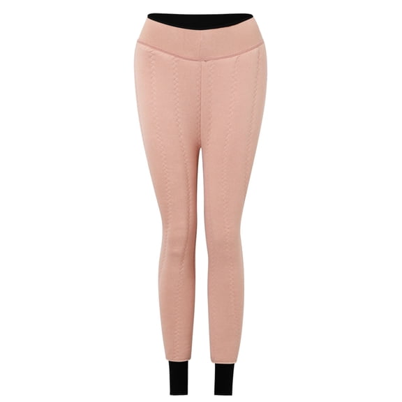 Warm Leggings for Women Velvet Long Pants Thick Lamb Wool Thermal Seamless Tight Trousers