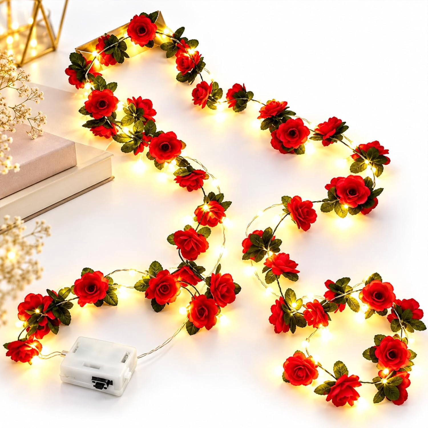 Warm Light Willow Vine String Lights for Wall Decoration, Enchanted ...