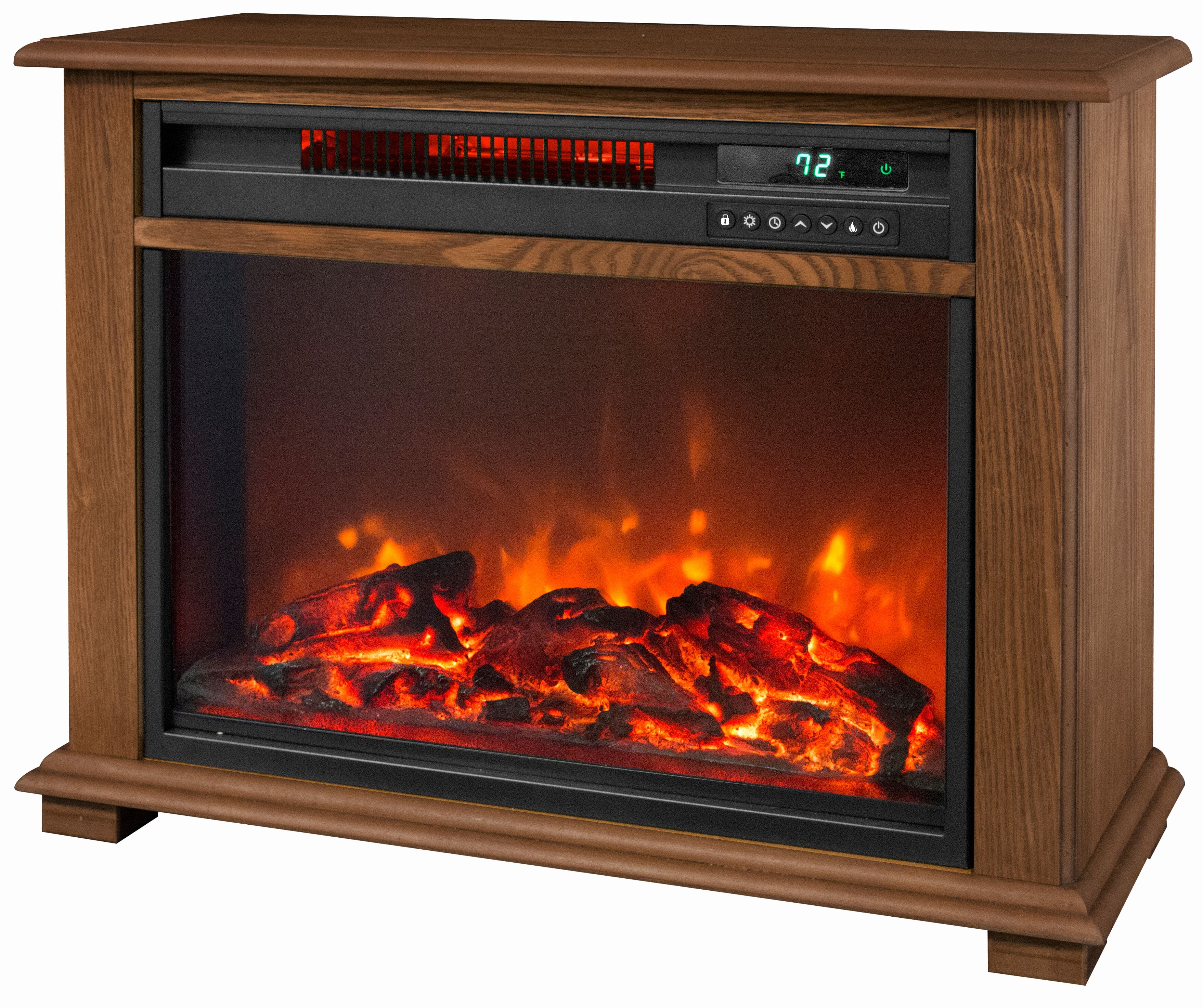 Warm Living 3 Quartz Freestanding Infrared Fireplace Heater - Walmart.com
