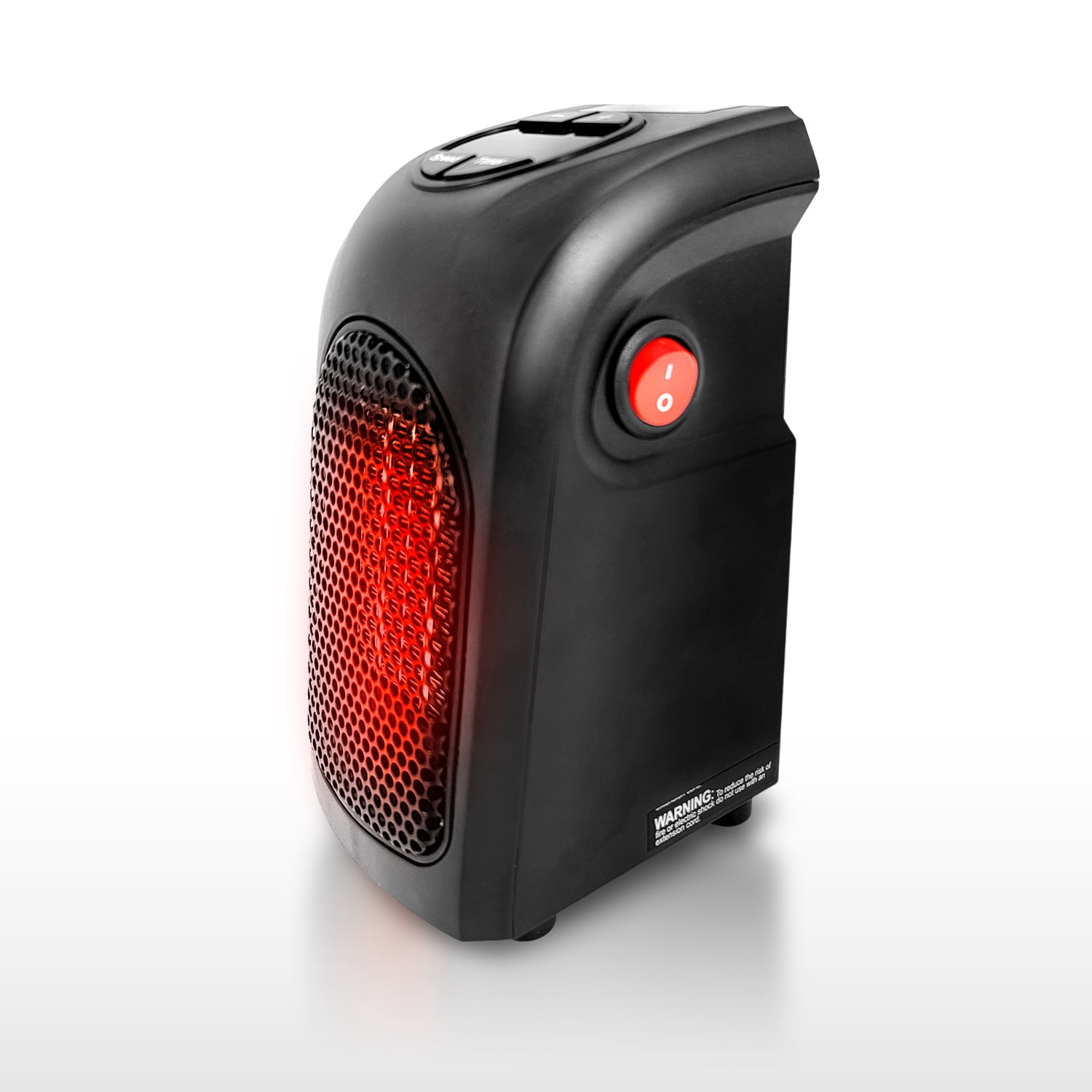 Warm-Living 400W Personal Digital Programmable Plugin Heater With Remote,  Black - Walmart.com