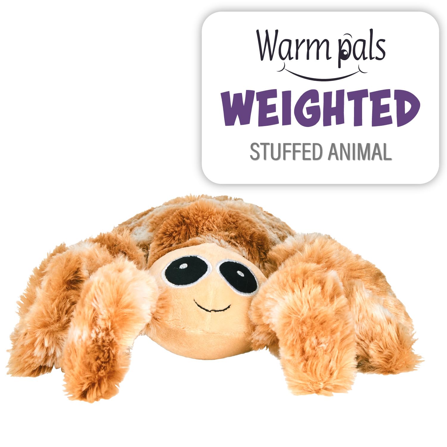 Warm Pals Spidey The Spider 1.5lbs Cozy Microwavable Lavender
