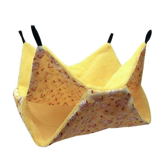 Warm Pet Cage Hammock - Guinea Pig Cage Accessories, Suitable for Small Animals