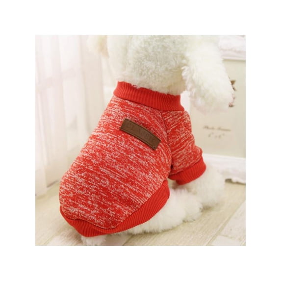 Warm Pet Dog Cute Sweater Small Medium Pet Cat Clothes Coat Jacket Jumper NEW