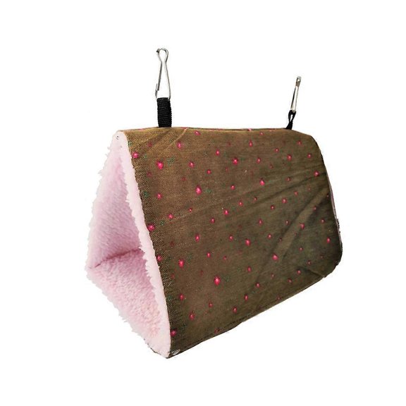 Warm Pet Nest Triangle Thicken Parrot Bed House Minimalist Birds Hammock Large 1Pcs