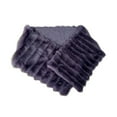 thumbnail image 1 of Warm Plush Faux Furs Stole Shawl Portable Design For Weddings Evening Event, 1 of 11