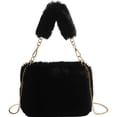 thumbnail image 1 of Warm Plush Handbag Autumn Winter Fluffy Tote Bag Luxury Chain Crossbody Bags Designer Shoulder Bag For Women, 1 of 7
