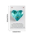 thumbnail image 1 of Warm Pocket Heart Anxiety Relief Gift - Portable Comfort Keepsake for Loved Ones, Romantic Relationship Gifts for Valentine's Day Christmas Birthday, Thinking of You Present for Her Him Wife Husband, 1 of 5