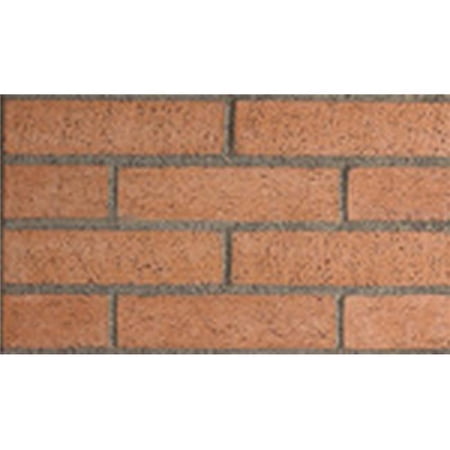 Warm Red Split Stacked Refractory Panels