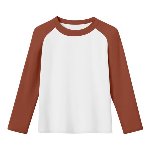 Warm Shirts for Kids Girl Boy Fall Winter Long Sleeve Boat Neck Spandex Graphic Tops Shirt Blouse Kid 2026 Soft Comfy Clothes 7 Years