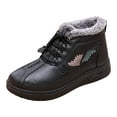 thumbnail image 1 of Warm Shoes For Women Elderly Females Soft Warm Winter Slip For Women Winter Walking Shoes For Women, 1 of 9