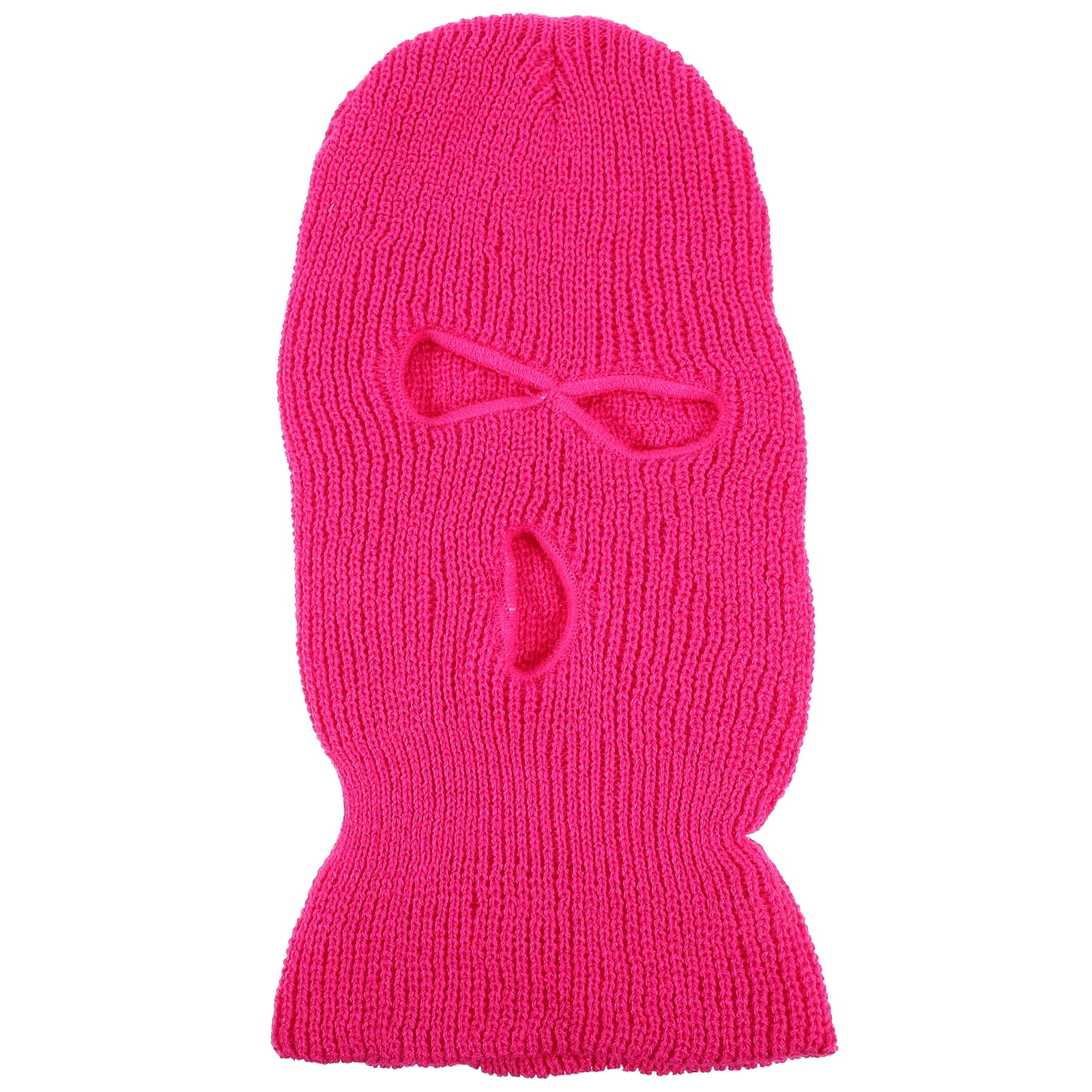 Warm Ski Mask 3 Holes Full Face Cover Knitted Ski Mask Outdoor Sports ...