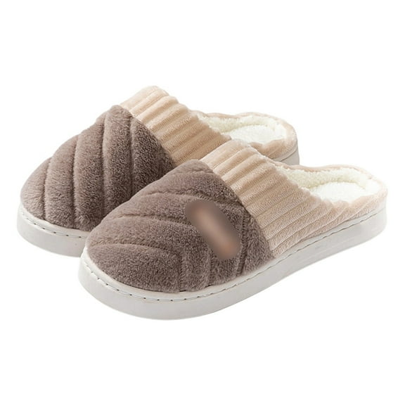 Warm Slippers for Women Fleece Lined Cozy Fall House Slippers Lined Slippers With Memory Foam Indoor Outdoor Comfort Soft Sole Shoes For Cozy Warm