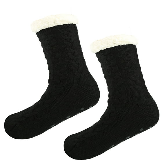 Warm Socks Autumn and Winter Thickened Velvet Dotted Anti-Slip Socks Sleeping Socks Carpet Floor Socks