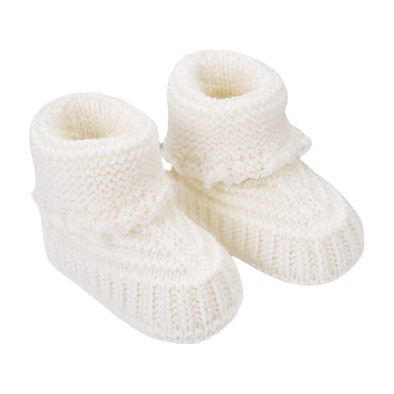 Warm & Soft Baby Booties for Newborns Knit First Walkers Soft Infant Shoes for Boy & Girls Perfect for Any Outfit