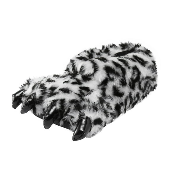 Warm Soft Cartoon Slippers for Women and Men Cute Leopard Pattern Novelty Indoor Footwear Cozy Home Comforts for Relaxation
