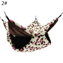 Warm Soft Hanging Small Pet Cage Hideout Tunnel Cave for Rat Ferret Pig Squirrel