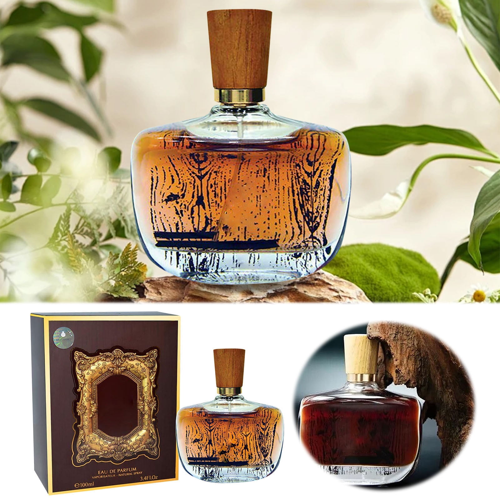 Warm＆Spicy Fragrance Clean Ingredients OUD AL LAYL Perfume 100ml The
