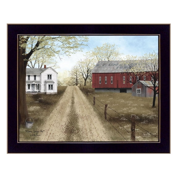 TrendyDecor4U Warm Spring Day By Billy Jacobs Printed Wall Art BJ1106A-712