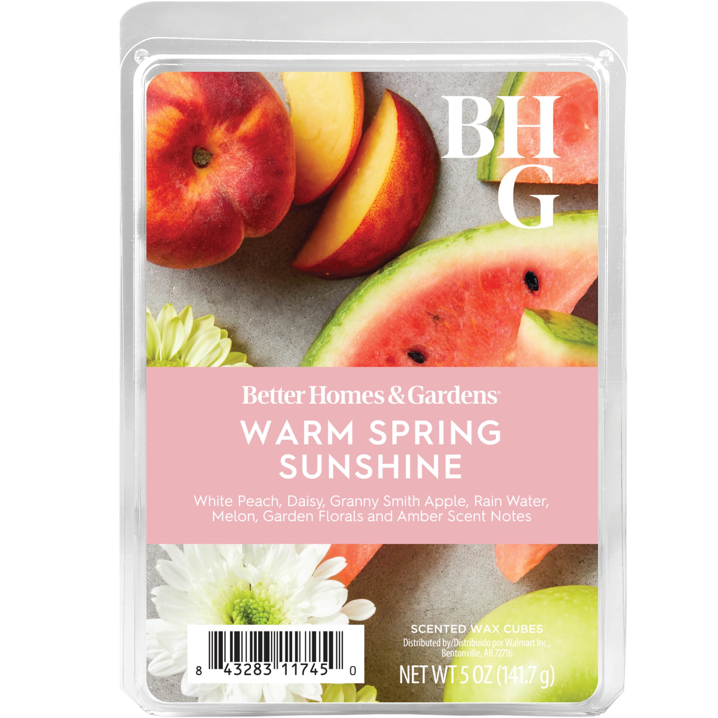 Warm Spring Sunshine Scented Wax Melts, Better Homes & Gardens, 5 oz (Value Size)