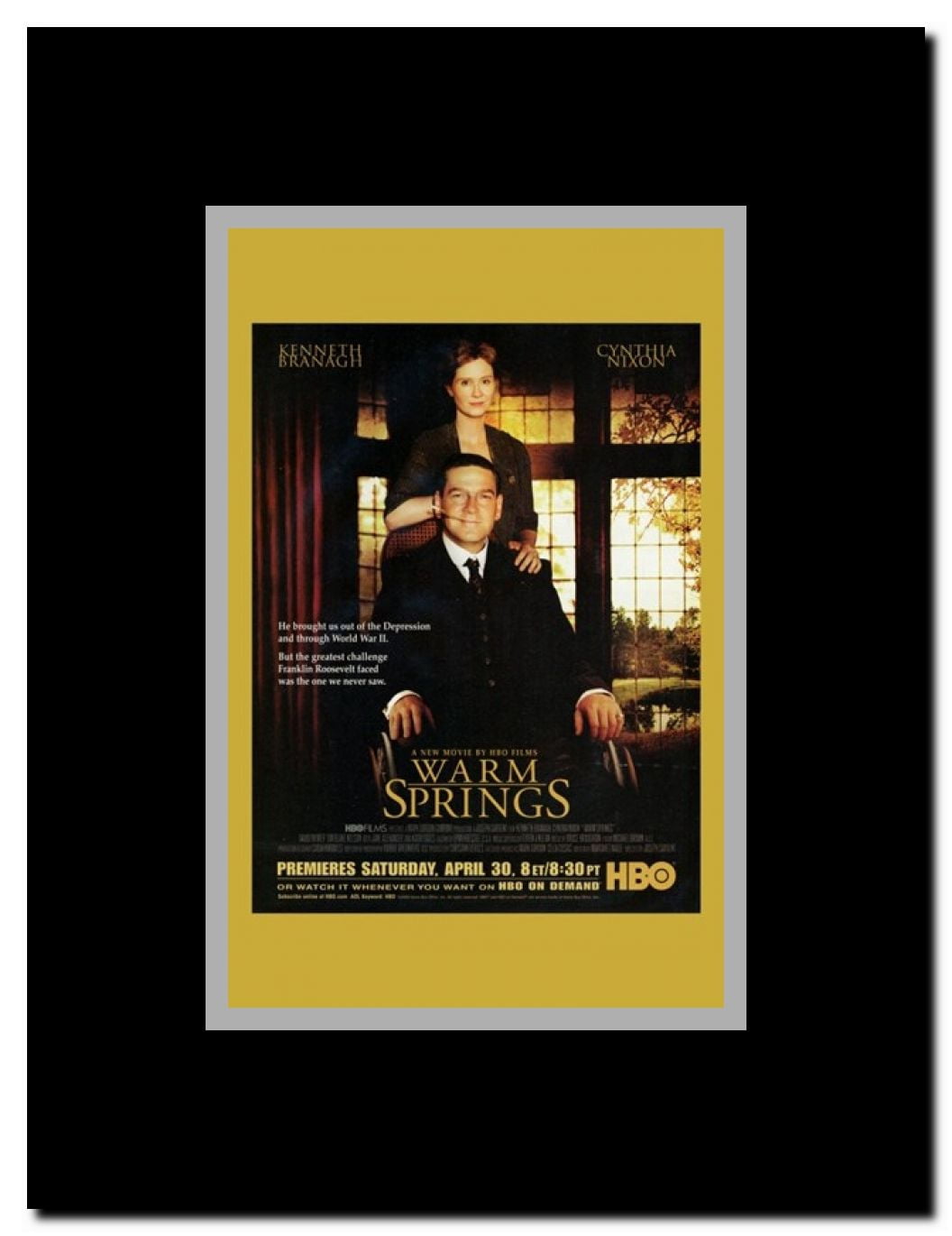 Warm Springs Framed Movie Poster