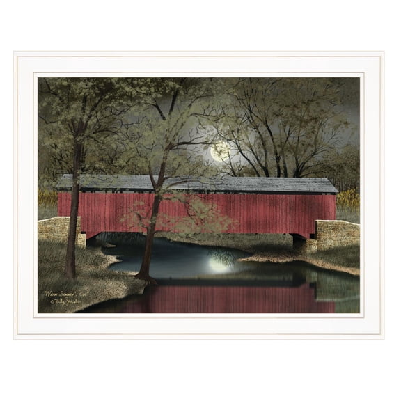 TrendyDecor4U Warm Summer'S Eve By Billy Jacobs Framed Print BJ1048XGP-226G
