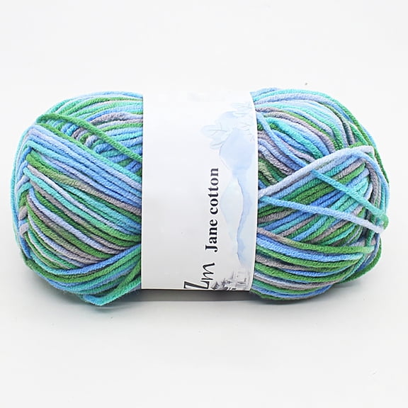 Medium Cotton Yarn,Yarn For Crocheting, Knitting,Milk Cotton Yarn Dyed With Patterns And Colors Medium Coarse Crochet Doll Baby Wool Hand Knitting