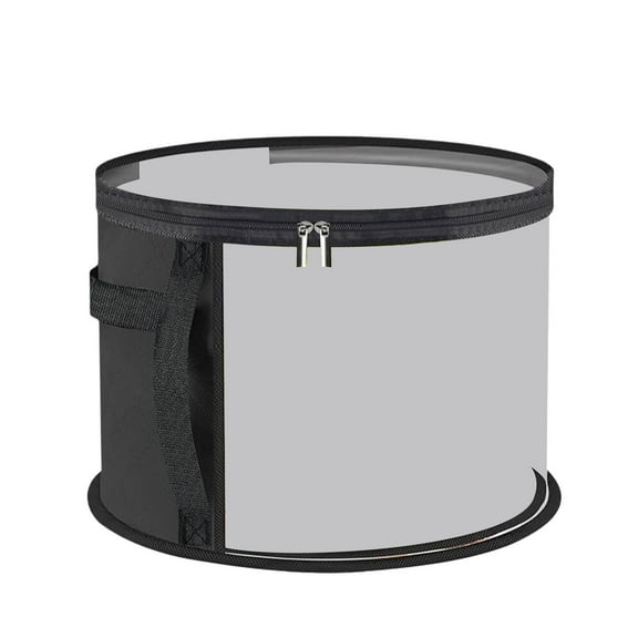 Warm Sun Oversized Clear Hat Box Storage Bag For Women 2025 Upgrade Holds Up To 7 Caps Cowboy Hat Organizer For Closet Wide Brims Hat Case With Carrying Handles