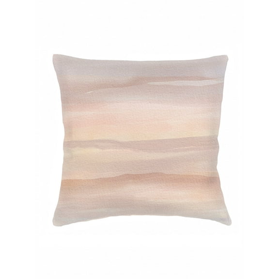 Warm Sunset Linen Euro Pillow 26x26 26x26 / Down Alternative