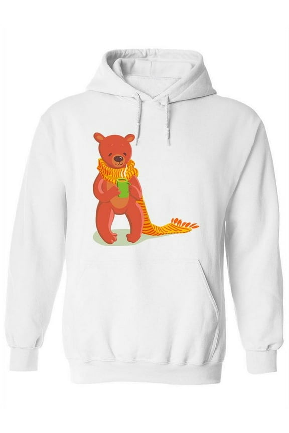 Warm Teddy Bear Hoodie Women -Image by Shutterstock, Female Medium
