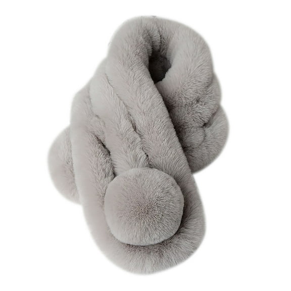 Warm Thick Scarf For Women Versatile Autumn Winter Neck Warmer Stylish Cozy Neck Gaiter For Cold Weather