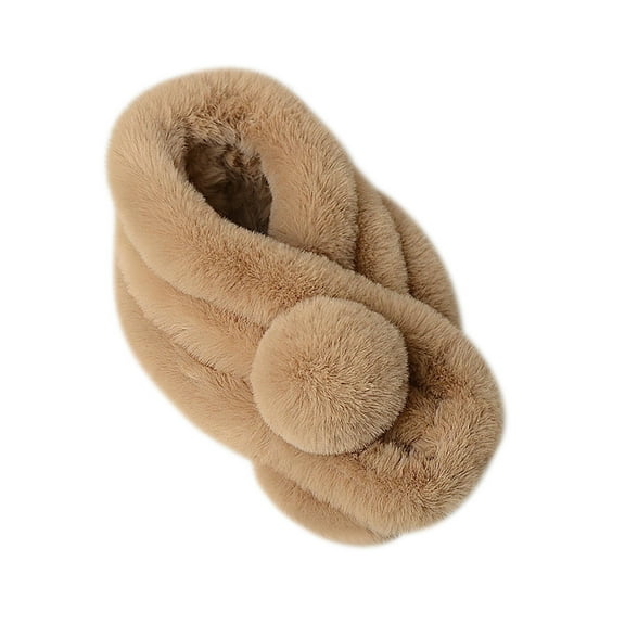 Warm Thick Scarf For Women Versatile Autumn Winter Neck Warmer Stylish Cozy Neck Gaiter For Cold Weather