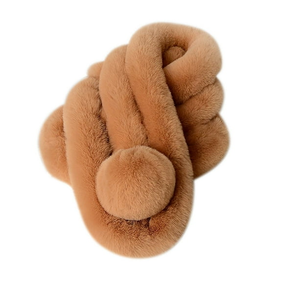 Warm Thick Scarf For Women Versatile Autumn Winter Neck Warmer Stylish Cozy Neck Gaiter For Cold Weather