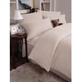 thumbnail image 1 of Warm Things Home 300 Cotton Percale Sheet Set Canvas / Double, 1 of 3